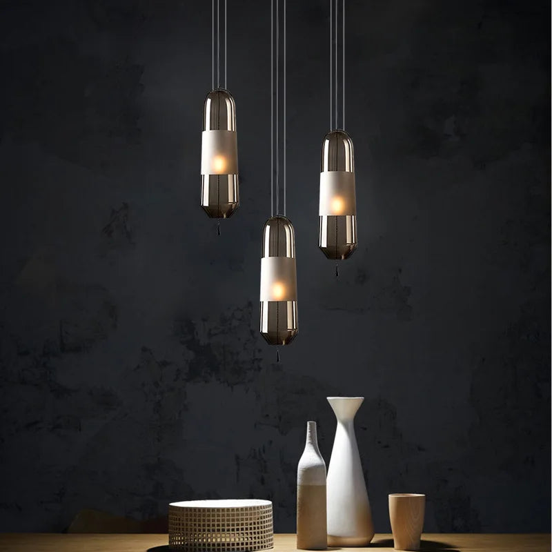 lustre nordique post-moderne unique pour hôtel et restaurant - vue 6 sur 9