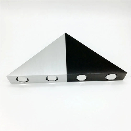 applique murale led double têtes brossée pour couloir et salon