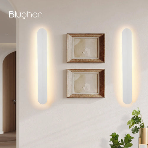 applique murale moderne en fer design nordique à LED - vue 3 sur 9