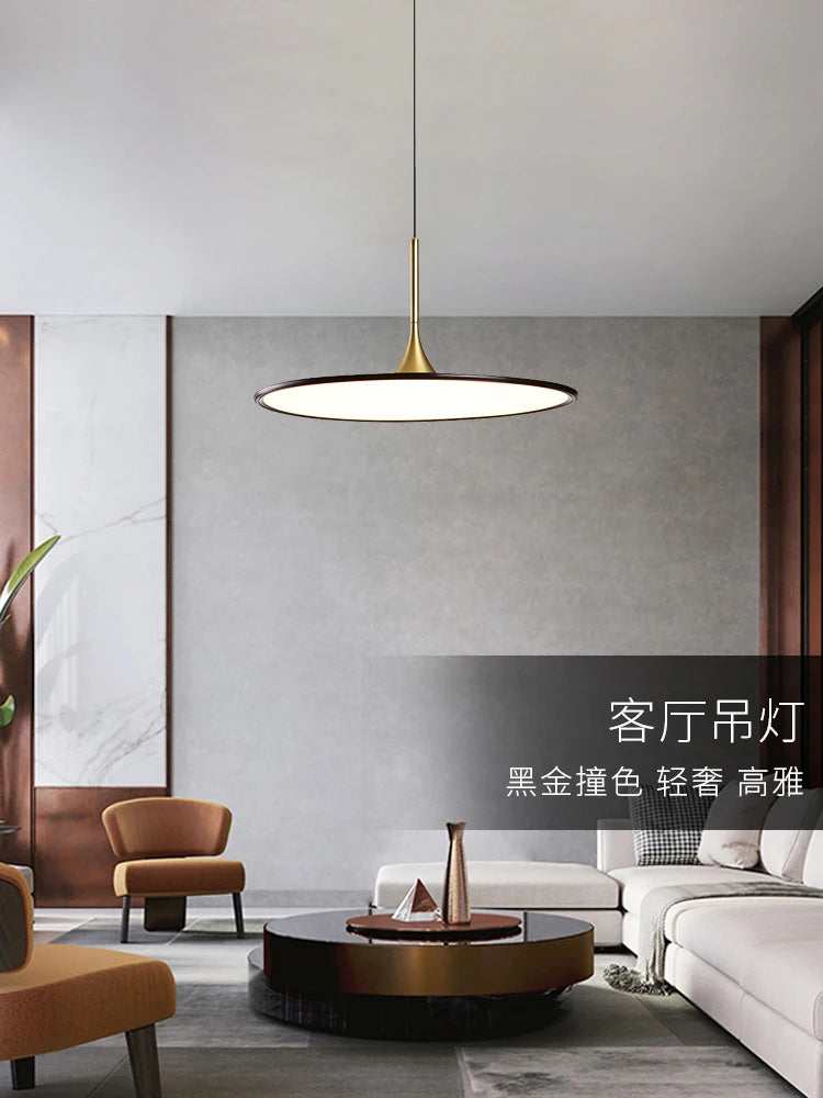 lustre moderne créatif nordique tête unique luxe étude - vue 2 sur 9