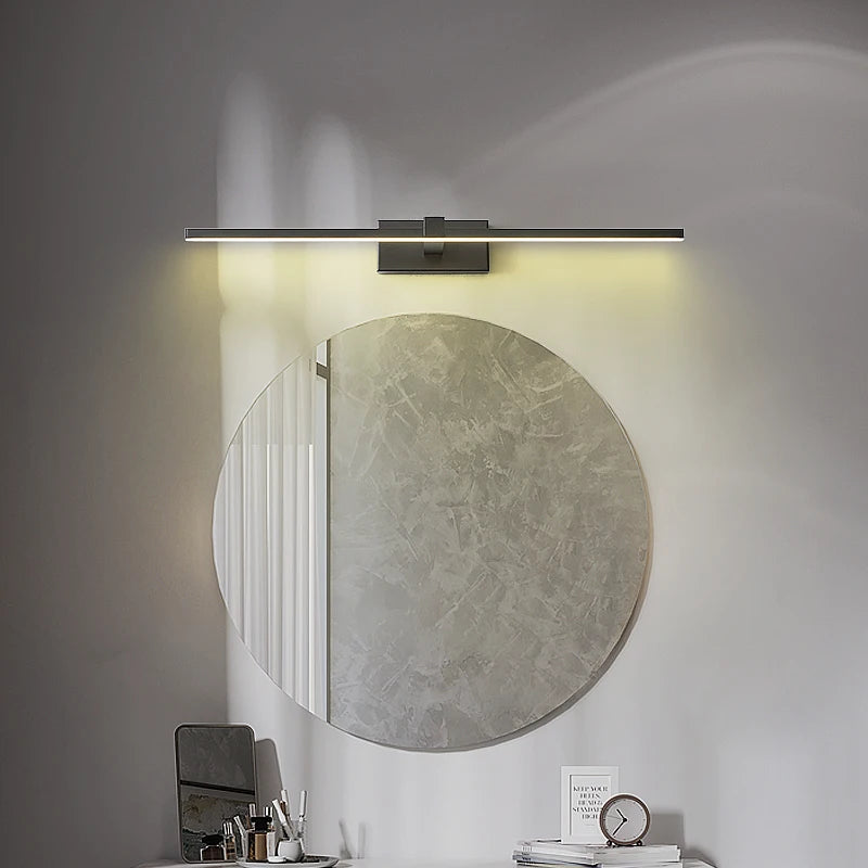 applique murale LED miroir moderne pour chambre salle de bain Luminaria luminaires déco Maison Penteadeira Luminaire Wandlamp - vue 6 sur 14