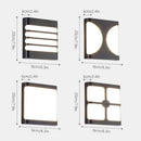 Moderne 15W extérieur applique murale LED lampes Simple étanche en plastique jardin porche appliques balcon maison extérieur éclairage mural Luminaire