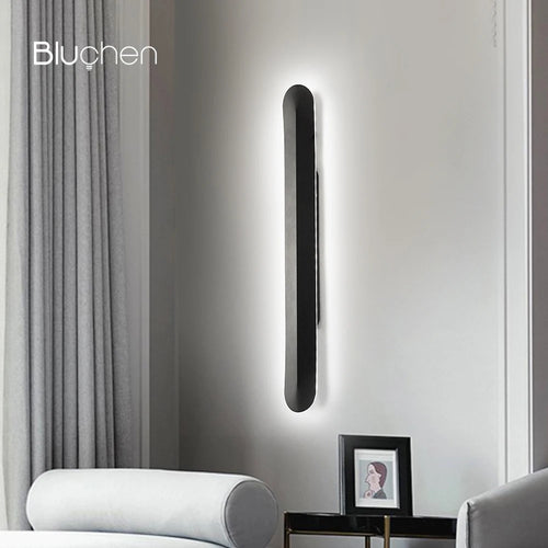 applique murale moderne en fer design nordique à LED - vue 2 sur 9