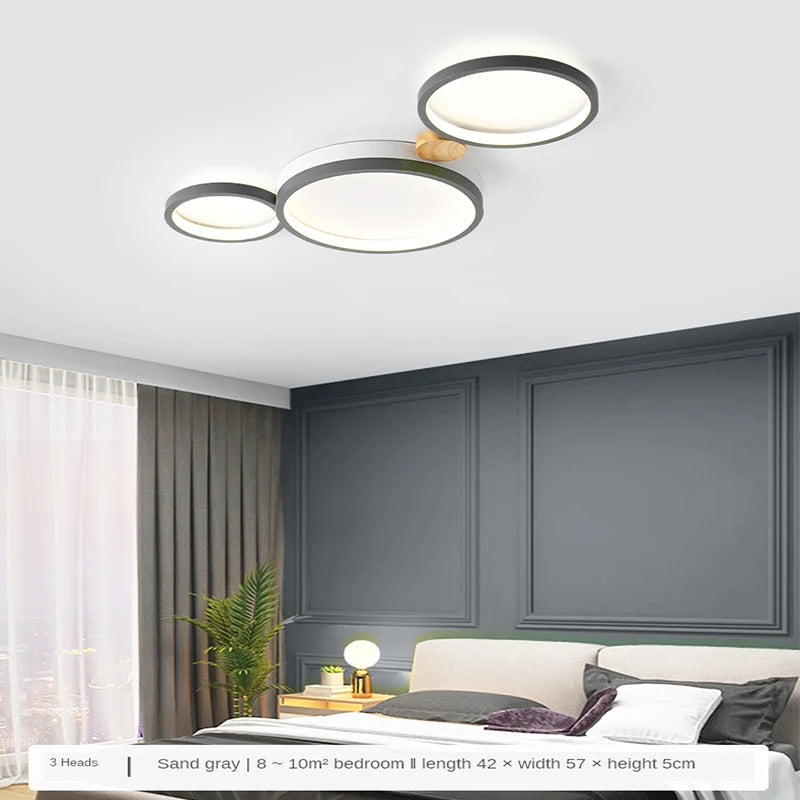 Plafonnier led de style scandinave - vue 5 sur 25