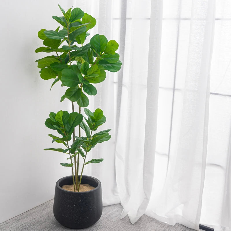 plante tropicale artificielle grande taille pour décoration intérieure et extérieure - vue 3 sur 10