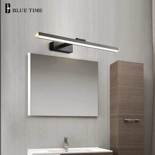 LED miroir lumière moderne applique murale LED lumière pour la maison salle de bain lampe AC90-260V LED luminaire intérieur appliques L120 100 80 60cm