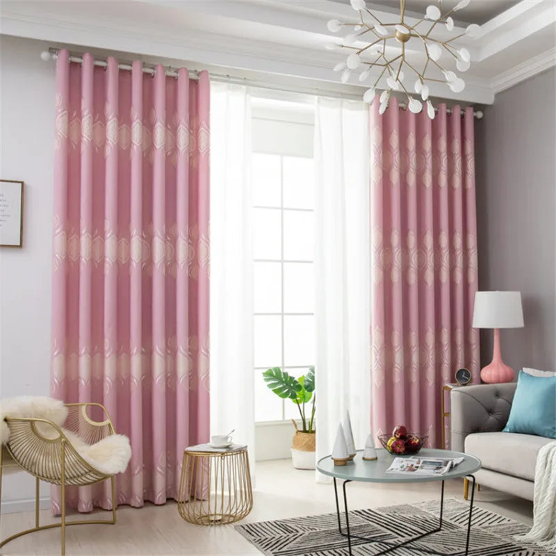 Rideau occultant floral moderne pour chambre ou salon - vue 6 sur 10