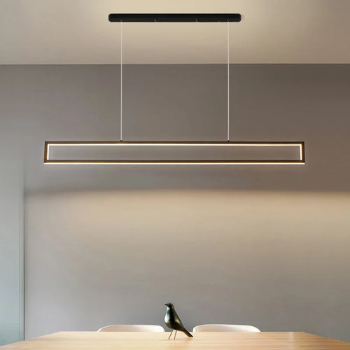 suspension led modernes rectangle pour intérieur
