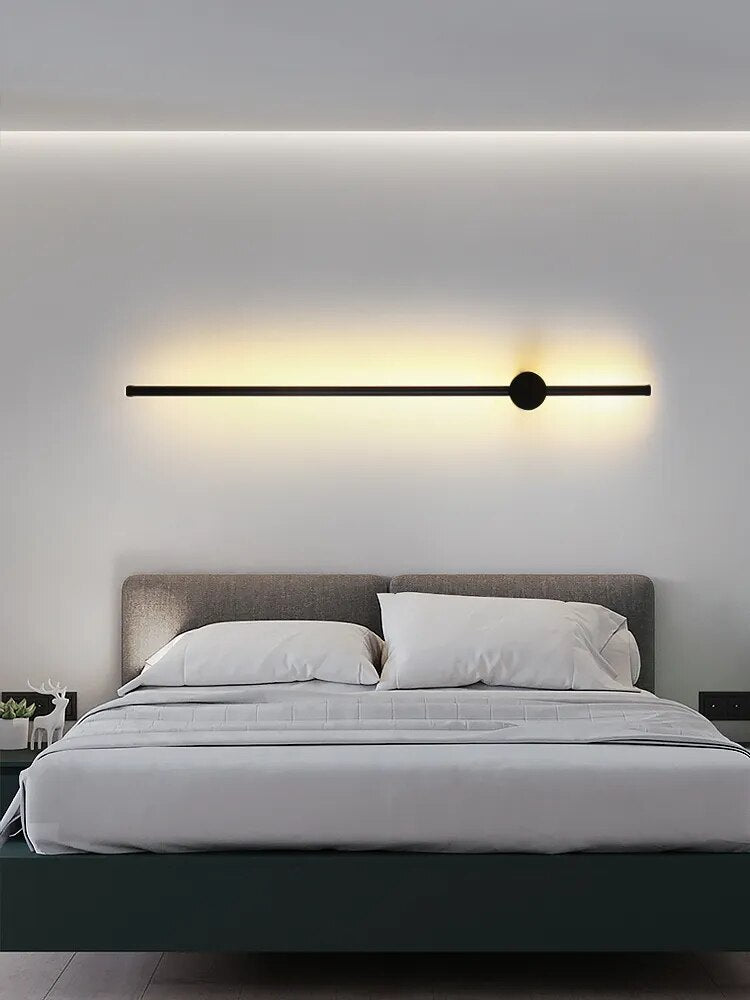 Applique murale minimaliste à longue bande - vue 7 sur 12