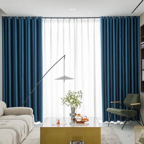 Rideau occultant 99 sur mesure motif géométrique moderne