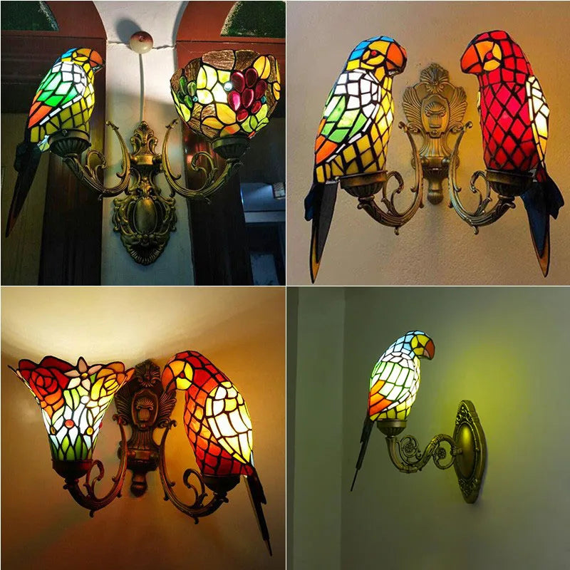 applique murale en verre coloré pour déco créative lumineuse - vue 3 sur 22