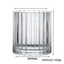 Verres à whisky style diamant pour cocktails spiritueux