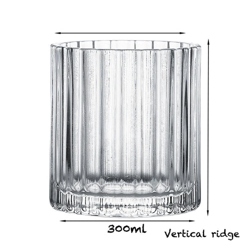 Verres à whisky style diamant pour cocktails spiritueux