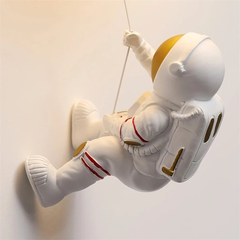applique murale astronaute moderne pour chevet d'enfant décoration étoile lune - vue 6 sur 18