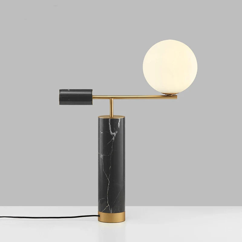 lampe à poser en verre design moderne pour décoration intérieure - vue 6 sur 8