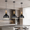 luminaire suspendu led moderne nordique en aluminium rétro