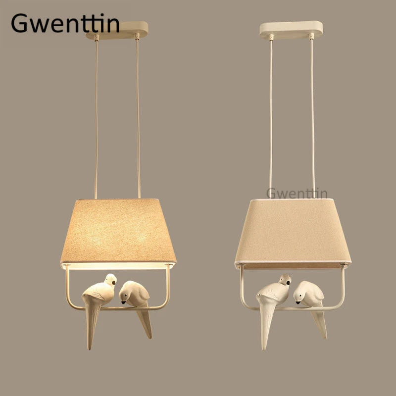 suspension décorative en forme d'oiseau pour intérieur moderne - vue 4 sur 9