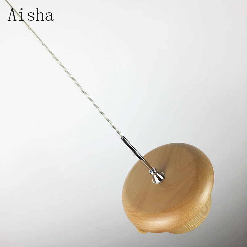 suspension créative en bois pour café et restaurant décor nordique - vue 6 sur 7