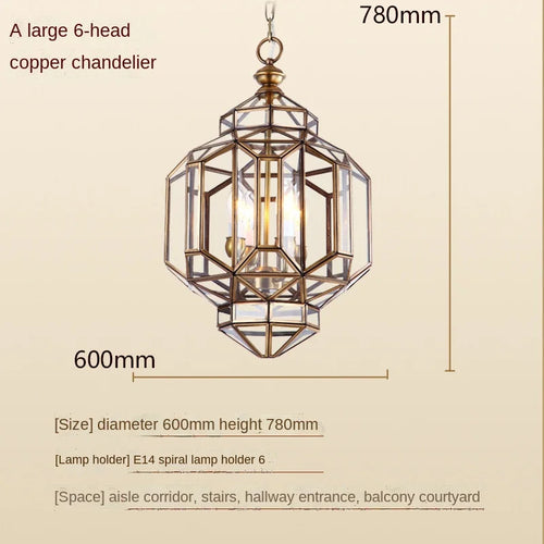 suspension en verre vintage pour intérieur et extérieur - vue 7 sur 7