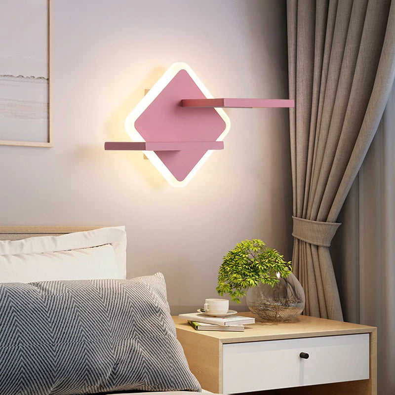 applique murale led moderne minimaliste décorative et polyvalente