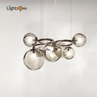 Lustre design Simple en forme de haricot magique