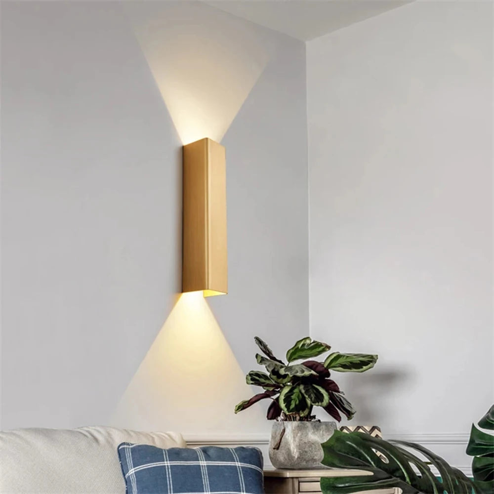 12W 18W LED applique intérieure moderne en aluminium éclairage à la maison appliques chambre salon allée couloir décoration applique murale LED lumière - vue 4 sur 14