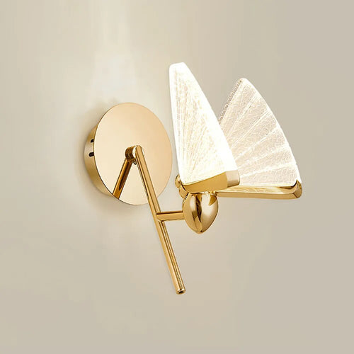 Applique murale LED papillon modernes