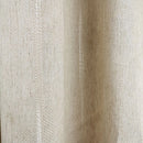 Rideau effet lin rayé style américain salon chambre