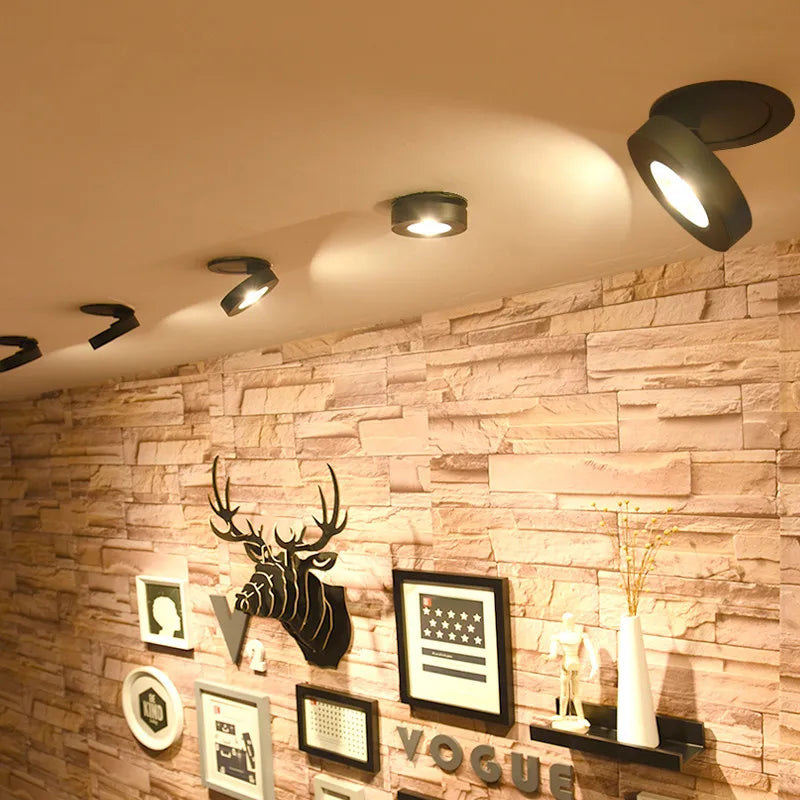 Spot LED encastré rotatif intérieur - vue 4 sur 6