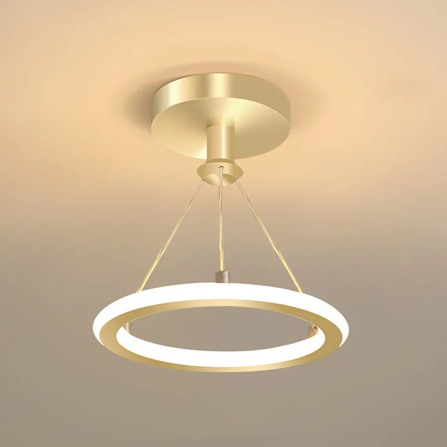 plafonnier moderne à leds design rond pour intérieur élégant - vue 4 sur 8