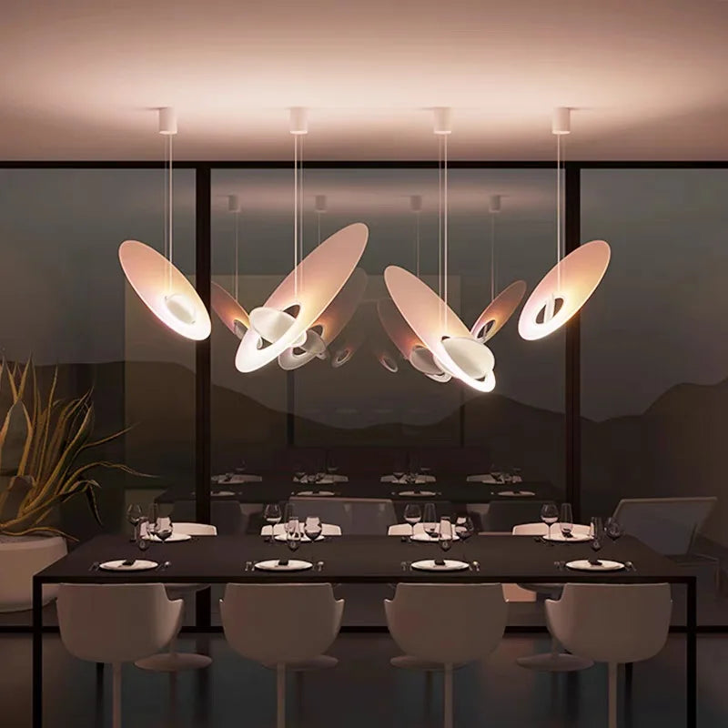 lustre nordique moderne voie lactée personnalité simple satellite - vue 4 sur 8