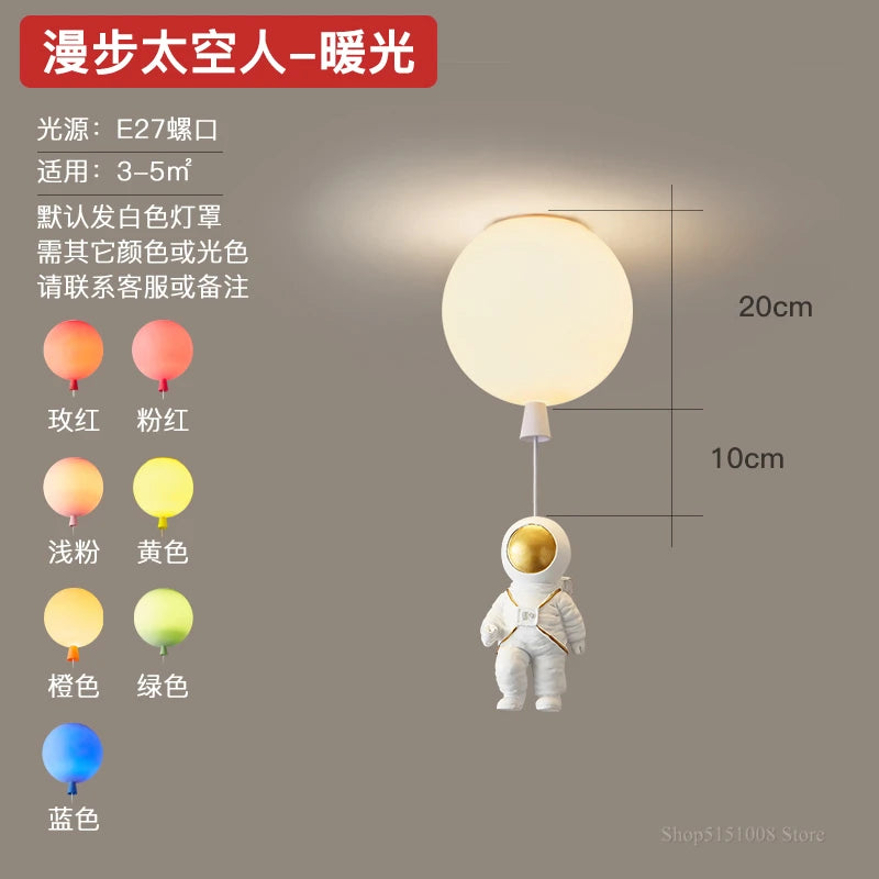 suspension nordique décorative pour chambre d'enfant design ludique - vue 22 sur 22