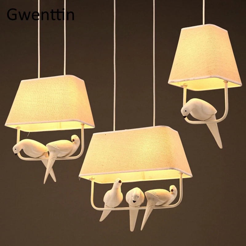 suspension décorative en forme d'oiseau pour intérieur moderne - vue 10 sur 9