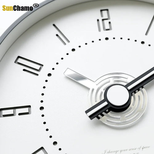 horloge murale créative à quartz silencieuse pour intérieur - vue 6 sur 10