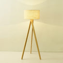 Lampadaire design Led en bois massif