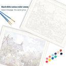 kit de peinture abstraite par numéros pour décoration intérieure