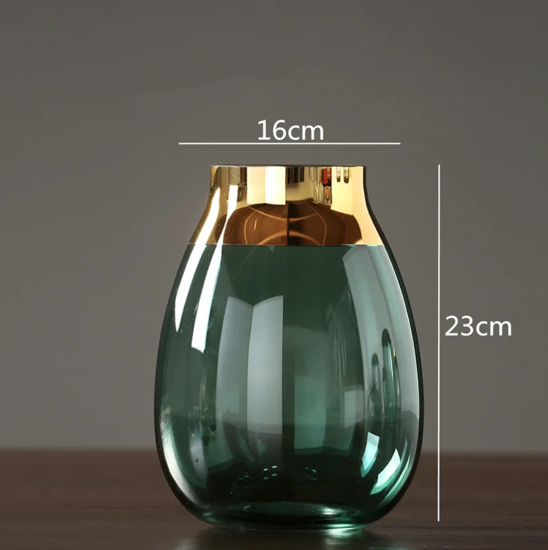 vase en verre créatif pour arrangements floraux modernes artisanaux - vue 8 sur 11