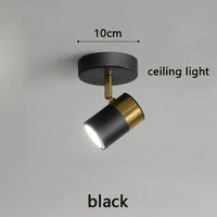 plafonnier sur rail avec éclairage led