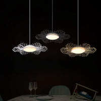 lustre en fer moderne pour décoration intérieure nordique