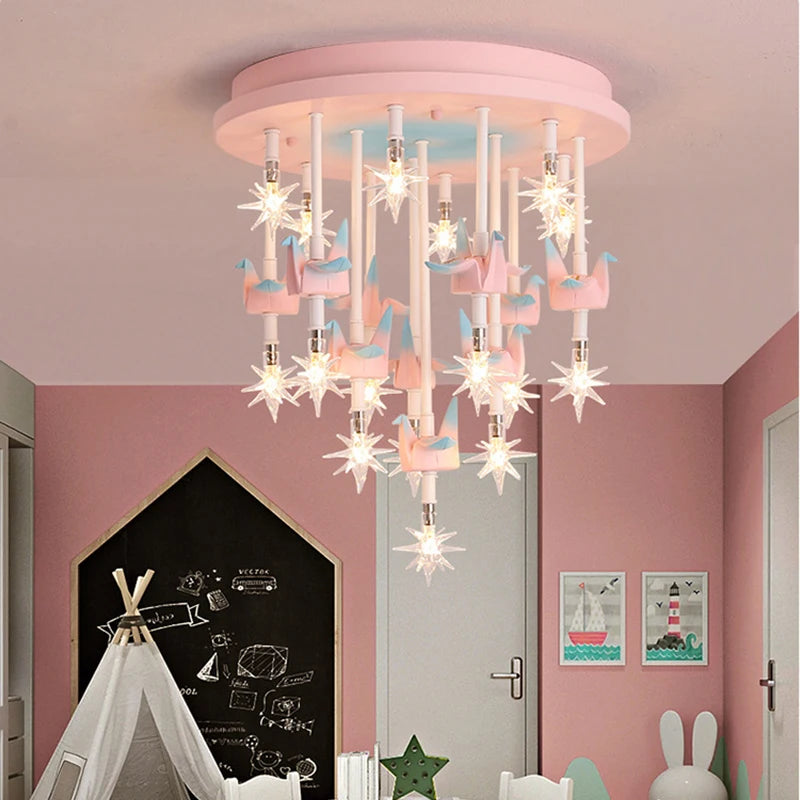 suspension lumineuse enfantine pour chambre à coucher amusante - vue 4 sur 10