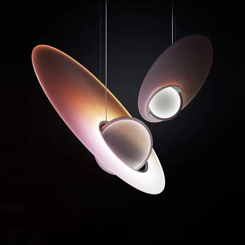 lustre nordique moderne voie lactée personnalité simple satellite - vue 2 sur 8
