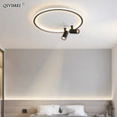 lustre led moderne pour intérieur décoration lumière projecteur