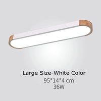 plafonnier nordique long 3 coul fermentation gradation led lampe