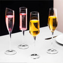Flutes champagne design elegant verre souffle main cocktail