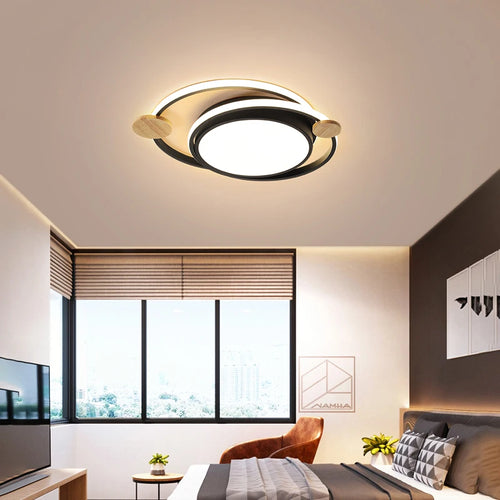 plafonnier led pour éclairage intérieur moderne et élégant - vue 4 sur 10