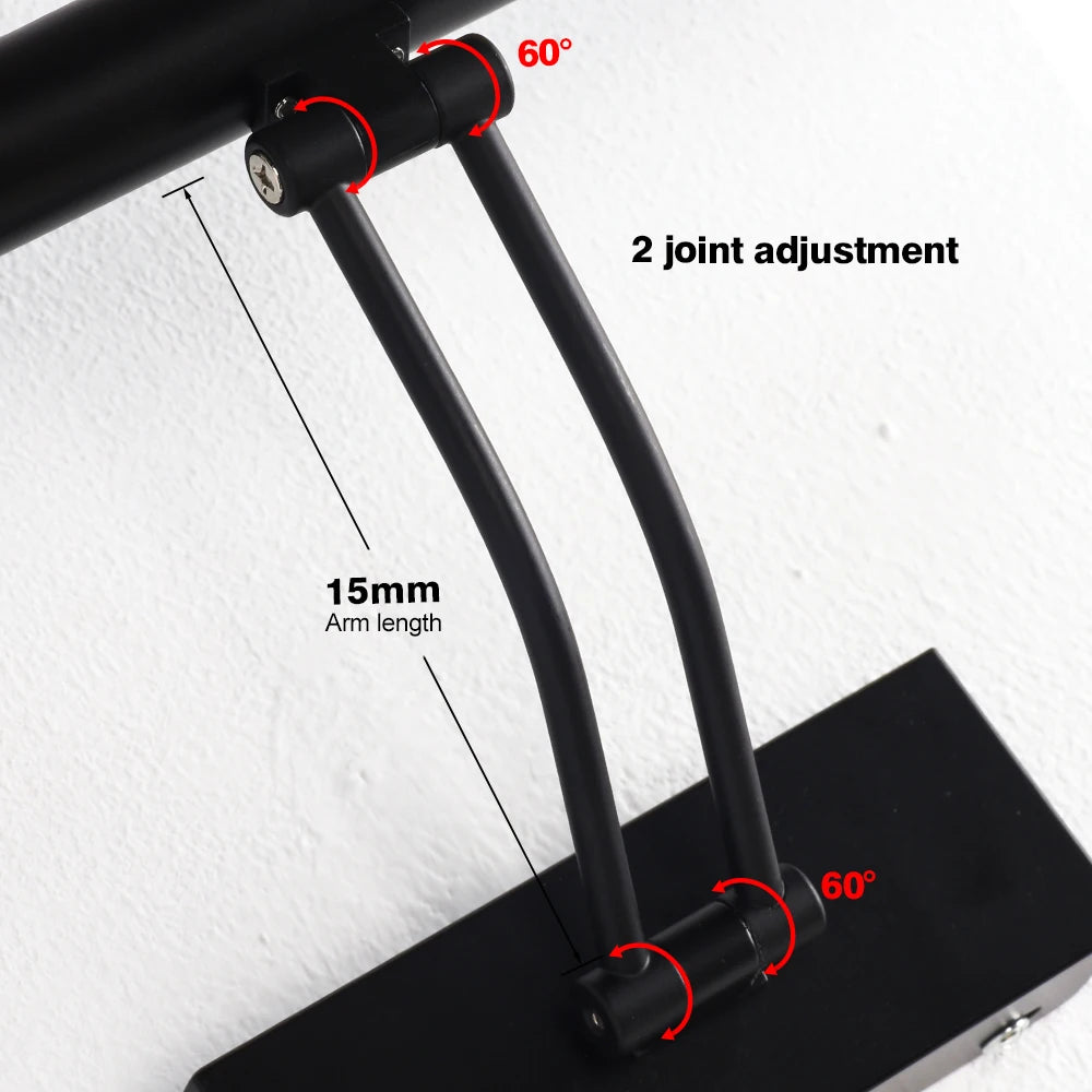 applique murale moderne à led pour miroir intérieur - vue 6 sur 10