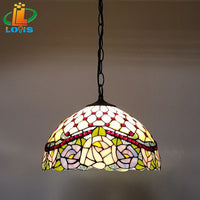 lustre en verre décoratif pour café bar et jardin