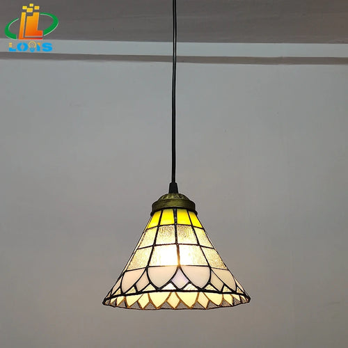 lustre en verre style tiffany pour décoration intérieure élégante - vue 14 sur 13