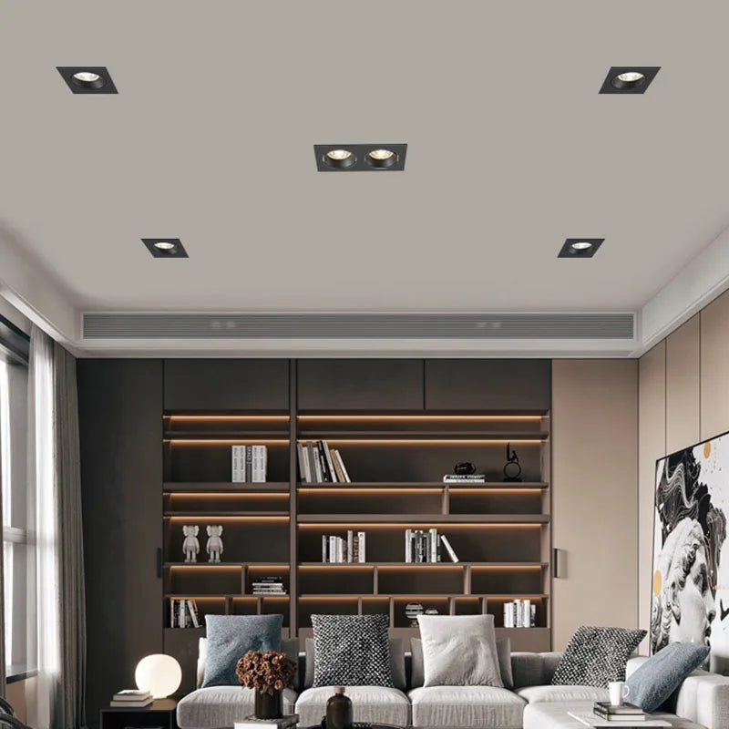 spots led encastrables à intensité variable pour intérieur - vue 6 sur 8