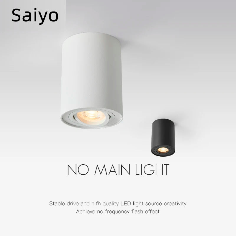 projecteurs led cob foco spot plafond rail lumières spot maison magasin